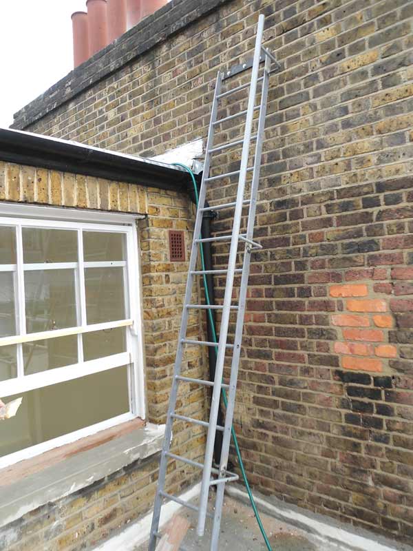 Cat Ladder Installation London Arc Fabrications